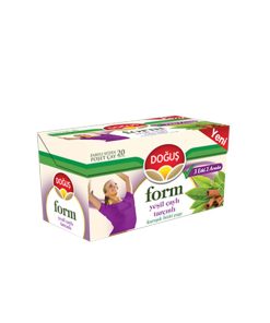 Doğuş Form Yeşilçay Tarçınlı Bitki Çayı 20x2 gr
