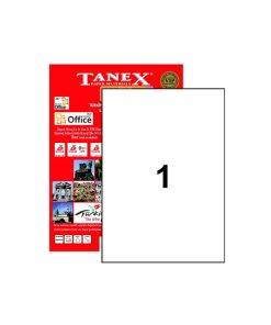 TW-2000 210x297 mm LASER ETİKET 100 AD_