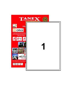 TW-2001 199,6x289,1 mm LASER ETİKET 100 AD_