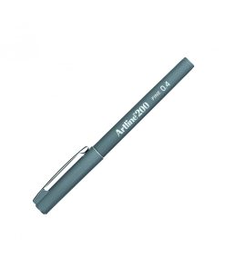 Artline 200N Fine Writing Pen Grey
