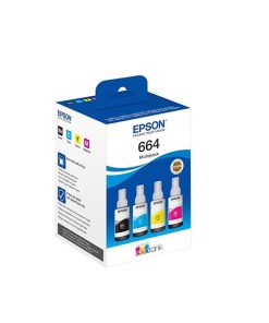 Epson T6646 Cyan-Magenta-Yellow-Black  4lü Multipack