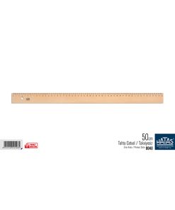 Hatas Tahta Cetvel 50 cm